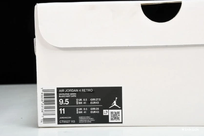 Metallic Retro Jordan 4 CT8527-113 Green 1103